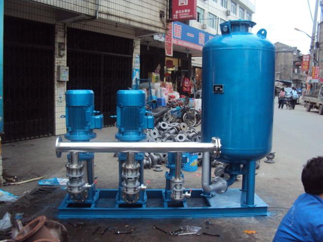 恒压变频供水设备二次加压给水不锈钢多级离心泵恒压供水设备